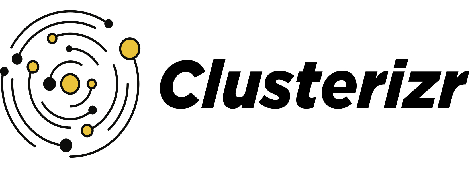 Clusterizr logo colored