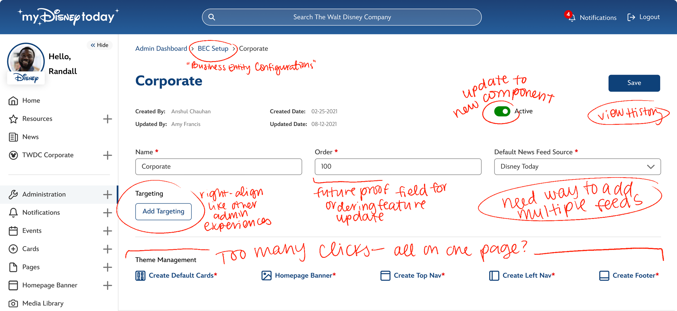 Disney Profile Career Portal