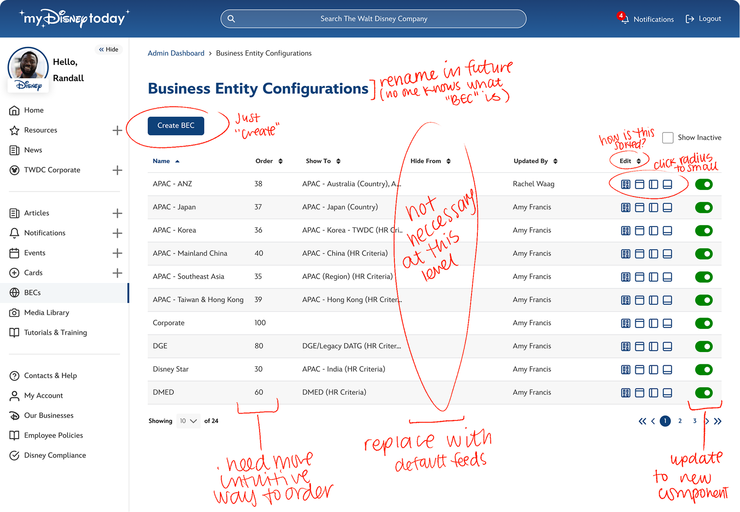 Disney Profile Career Portal