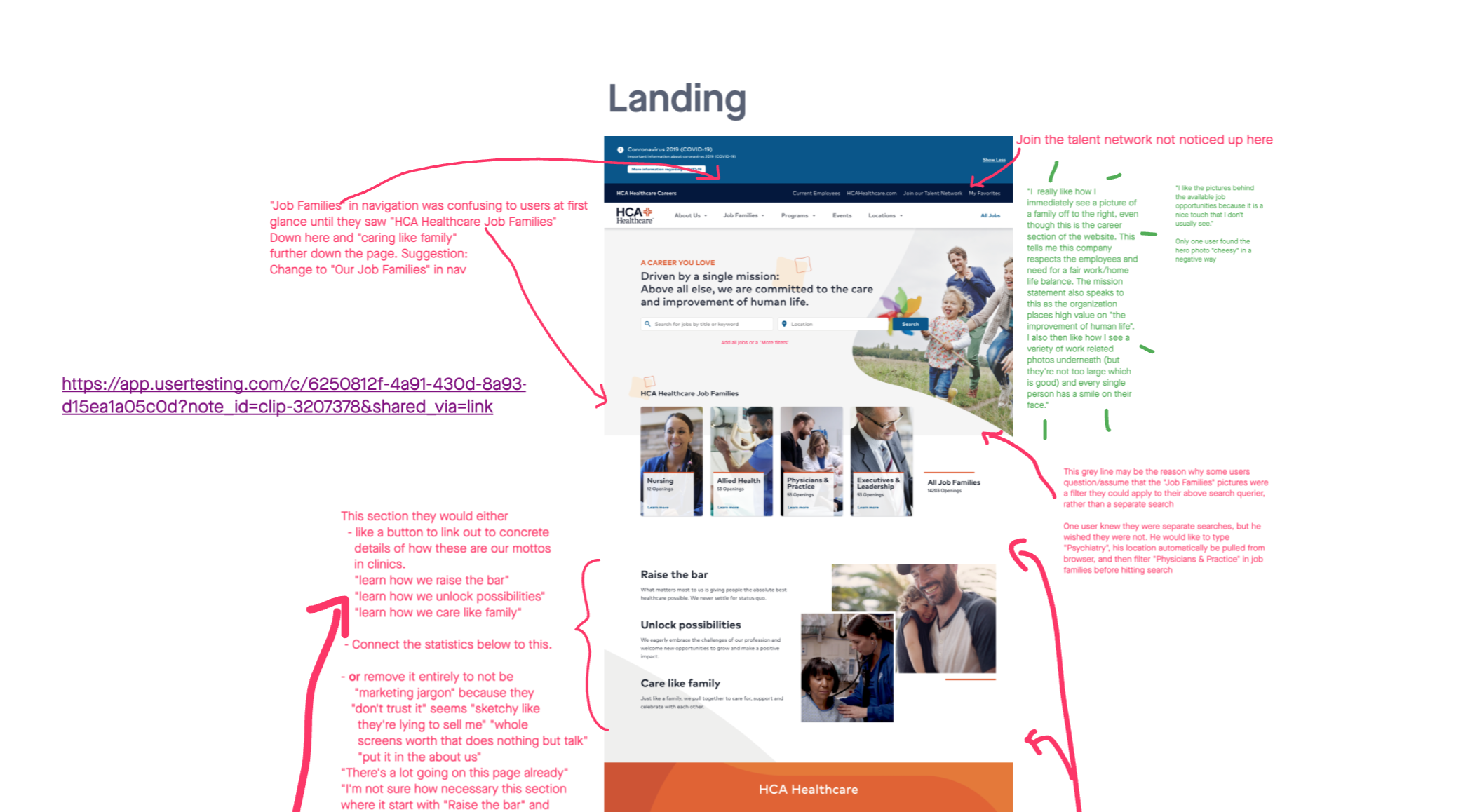 Landing Page Feedback