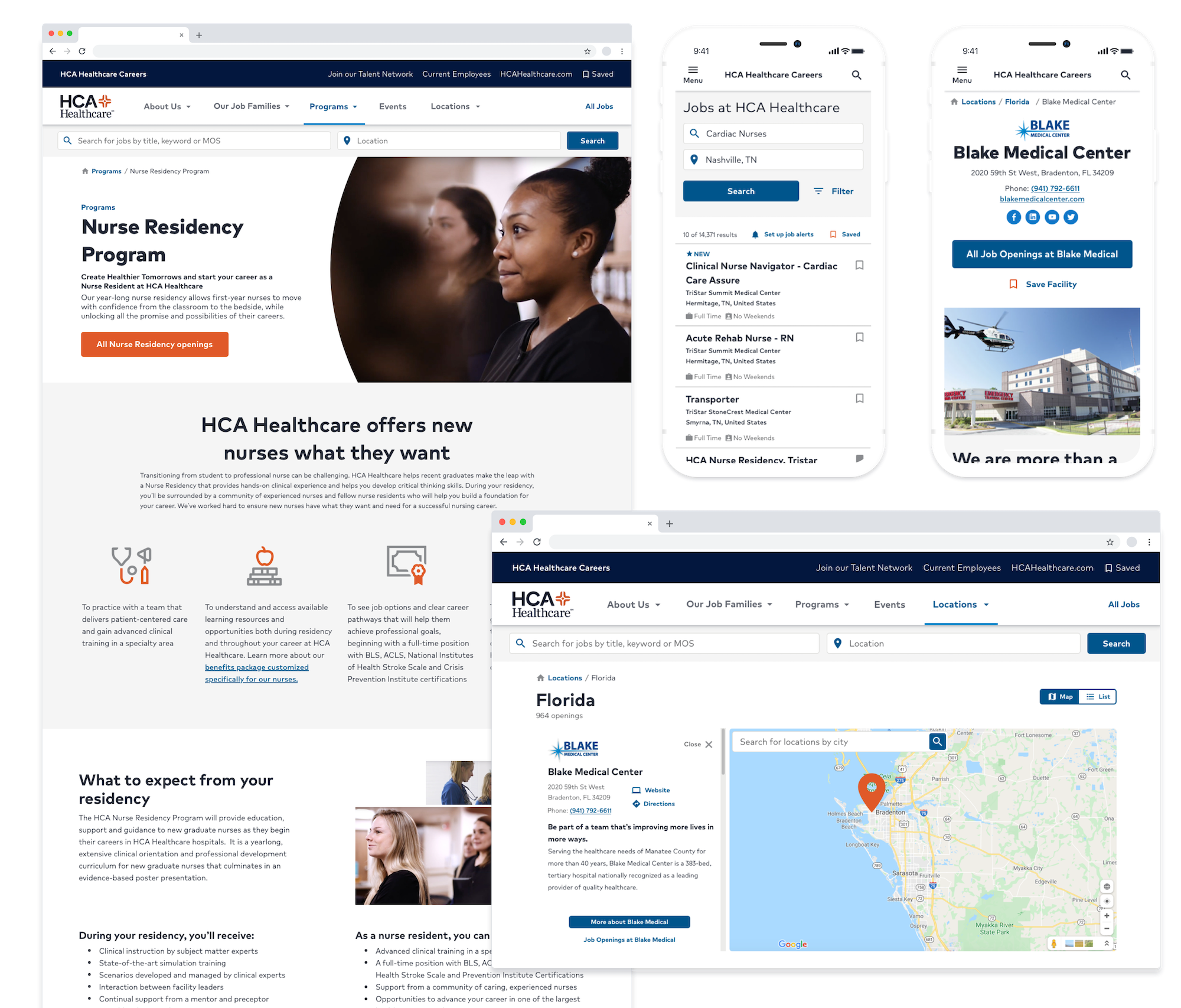 Careers UI Mocks
